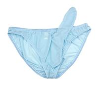 Mankini for Men UK Hot Funny Lingerie Men's Thongs G Strings Briefs Triangle Bulge Pouch Low Waist Jockstrap Tanga Underwear Cosplay Elephant for Birthday Christmas Xmas Joke Secret Gift