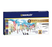 Manley Creativity Set Color Pencil Multicolor Kids
