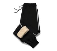 MANLUODANNI Mens Gym Joggers Sweatpants Causal Slim Fit Running Trousers Tracksuit Jogging Bottoms with Double Pocketss All Black XXL