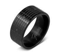 Manly Bands | Officially Licensed Fender Guitar Rings for Men | Authentic Fender Guitar Sting Ring | Guitar Player Gifts | Ring Sizes 5-17 | Mens Wedding Band, Metal, No Gemstone