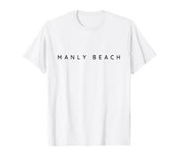 Manly Beach / Sydney Australia Beach / Modern Font Design T-Shirt