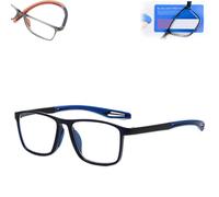 Manlykicks Sports Ultra-Light Anti-Blue Light Presbyopic Glasses, Manly Kicks Reading Glasses, Manly Kicks (02#, 50)