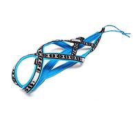 ManMat Pull Harness Blue (Size L, Circumference 51-54 cm), X-Back, Dog Sport, Canicross, Dogscooter, Bike and Ski Joring