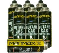 ManMax 56 x Gas Butane Gas Bottles CANISTERS for Cooker Heater BBQ