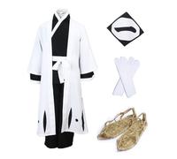 MANMICOS US size Anime yamamotogenryuusai shigekuni Cosplay Costumes Halloween suit (Large)