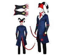 MANMICOS US size Comic Blitzo Cosplay Costume Men's clothing hat party suit (Medium)