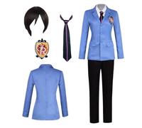 MANMICOS US size Comic Fujioka Haruhi Cosplay costume Women's school uniform suit (X-Large)