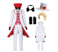 MANMICOS US size Comic Lucifer Cosplay Costume Men's Clothing with hat suit (Small)