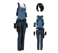 MANMICOS US size Game Anime Jill Valentine Cosplay costume Women party suit (Medium)