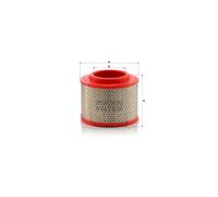 MANN Air Filter 174mm Height Fits Ford Ranger Mazda BT-50 Toyota Hilux Vigo