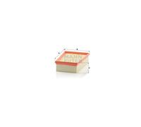 MANN-FILTER C 2433/2 Air Filter - for Cars + Transporters