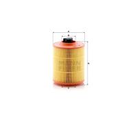 Air filter Filter Insert C 16 142/2 MANN-FILTER for FORD S-MAX MONDEO IV
