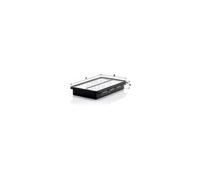 MANN-FILTER C 28 040 Air Filter - CARS + TRANSPORTERS