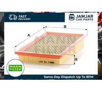 MANN-FILTER Air Filter Insert C 33 007 – 328 mm – Fits Jeep Patriot, Dodge Caliber, Jeep Compass