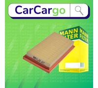 Mann Air Filter Toyota Vios / Soluna Vios 2002-2013 35x255x125mm High Quality