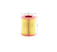 MANN-FILTER C 16 118 Air Filter - for Cars + Transporters