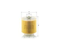 Air filter Filter Insert C 17 137/1 x MANN-FILTER for AUDI A6 C6 A6 C6 Avant