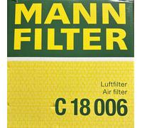 MANN Filter C18006 Air Filter 179mm Outer Diameter Fits Nissan Patrol Pickup