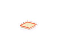Air filter Filter Insert C 21 005 MANN-FILTER for OPEL ADAM