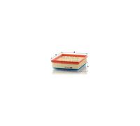 Engine Air Filter Insert MANN C24024