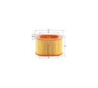 MANN-FILTER Air Filter Insert C 24 135 – Fits Mitsubishi Galant Mk II