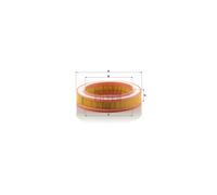 MANN-FILTER C 2540 Air filter