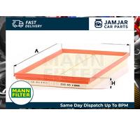 MANN C42002 Air Filter 416mm Length Fits Mercedes-Benz Vito 109 CDI 111 CDI