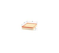 Air filter Filter Insert C 4312/1 MANN-FILTER for MERCEDES-BENZ VW