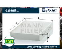 MANN-FILTER Cabin Air Filter CU 1629 - 238 mm - Fits Nissan Juke 1.6 DIG-T