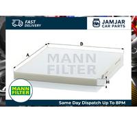 MANN-FILTER CU 2434 Cabin Air Filter - for Cars + Transporters