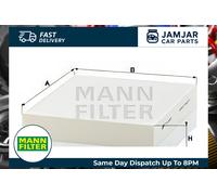 MANN-FILTER CU 2442 Cabin Air Filter - for Cars + Transporters