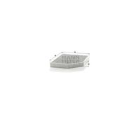 Pollen / Cabin Filter fits PORSCHE MACAN 95B 3.0 2014 on Mann Quality Guaranteed