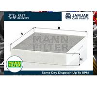 MANN-FILTER CUK 25 001 Cabin Air Filter - Pollen Filter with Activated Carbon - for Cars + Transporters