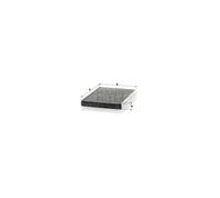 MANN-FILTER CUK 2862 Cabin Air Filter - Pollen Filter with Activated Carbon - for Cars + Transporters