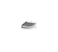 MANN CUK2939/1 Cabin Filter Replacement Fits VW Caddy 2.0 TDI 4motion 2.0 TDI
