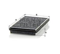 MANN-FILTER CUK 3020 Pollen filter