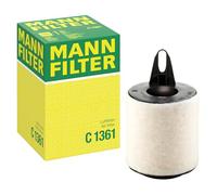 MANN Air Filter Insert 143mm Outer Diameter Fits BMW 3 Series 316i 318i 320i