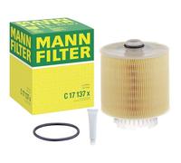 Air filter Filter Insert C 17 137 x MANN-FILTER for AUDI A6 C6 A6 C6 Avant