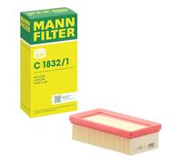 MANN-FILTER, C 1832/1 Air Filter | For Passenger Cars, Clean Air Intake, Durable Filter Media, Perfect fit Design, True OE Engineering