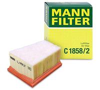 MANN-FILTER Air Filter C 1858/2 – 176×142×78 mm – for Cars & Transporters