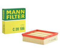 Air filter Filter Insert C 20 106 MANN-FILTER for OPEL CORSA D