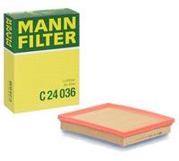 MANN-FILTER, C 24 036 Air Filter | For Passenger Cars, Clean Air Intake, Durable Filter Media, Perfect fit Design, True OE Engineering