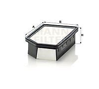 MANN-FILTER C 25 013 Air Filter - for Cars + Transporters