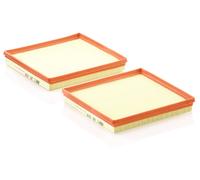 MANN-FILTER Air Filter C 26 009-2 - for Mercedes-Benz E/GL/M-Class - Set of 2