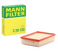 MANN Air Filter 258mm Length Fits Fiat Talento Nissan Opel Renault Vauxhall