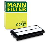 MANN C2617 Air Filter Insert 252mm Length 39mm Height Service Fits Kia Picanto