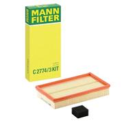 MANN-FILTER, C 2774/3 KIT Air Filter | For Passenger Cars, Clean Air Intake, Durable Filter Media, Perfect fit Design, True OE Engineering