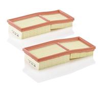 MANN-FILTER C 2861-2 Air Filter (set of 2) - for Cars + Transporters