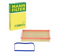MANN Air Filter 288mm Length Fits Seat Cordoba Ibiza Leon Toledo Skoda VW