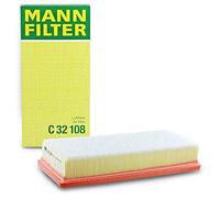 MANN-FILTER Air Filter C 32 108 - 322 mm - for Peugeot, Citroën